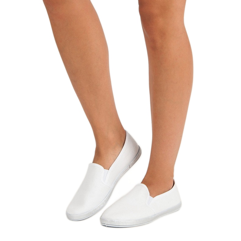 MCKEYLOR weiße Espadrilles 1