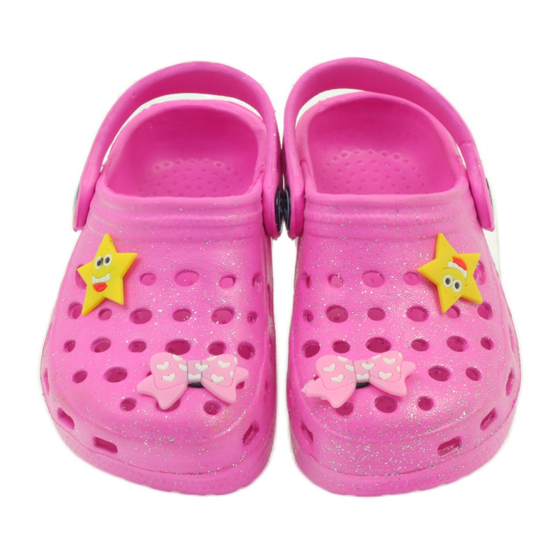 American Club Amerikanische Crocs-Hausschuhe für Kinder rosa 3