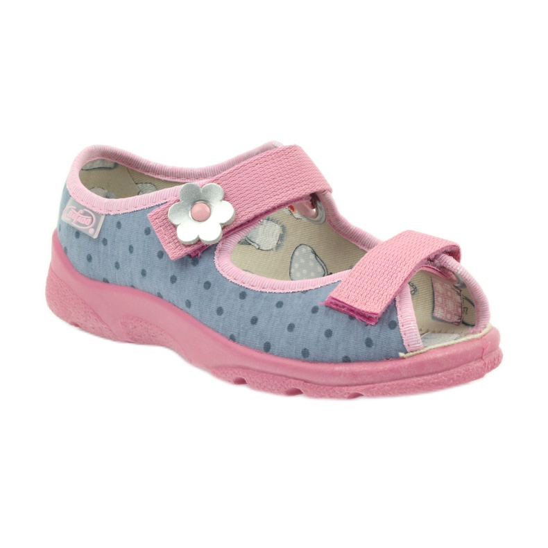 Sandalen für Jungen Befado 969x093 grau rosa 1