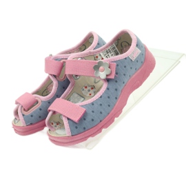 Sandalen für Jungen Befado 969x093 grau rosa 4