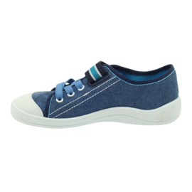 Hausschuhe Jungen Turnschuhe Befado 251y092 blau navy blau 2