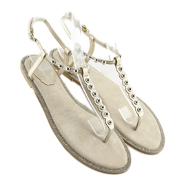 Beige Sandalen 17716 beige 2