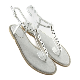 Graue Flip-Flops 17716 grigio 2
