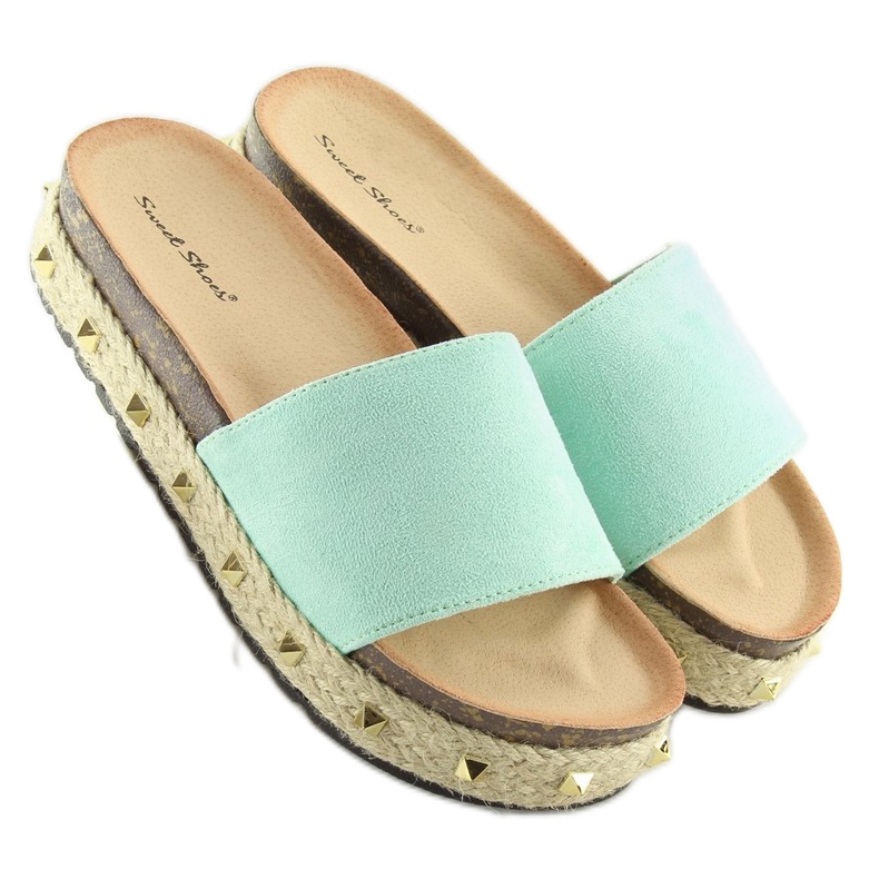 Minze Espadrilles LS51 LT.GREEN grün 2