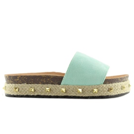 Minze Espadrilles LS51 LT.GREEN grün 1