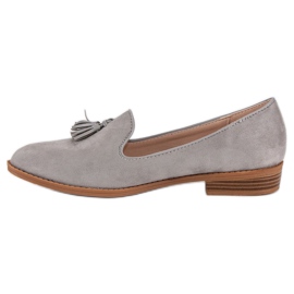 SDS Modische Wildleder-Lords grau 1