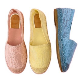 Seastar Espadrilles aus blauer Spitze 1