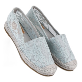 Seastar Graue Espadrilles aus Spitze 2
