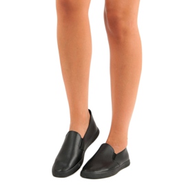 Seastar Schwarze Slipons für Damen 1