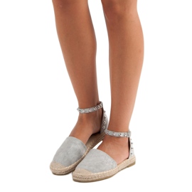 Bestelle Graue Espadrilles 1