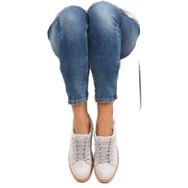 Creepers auf der K-95 LT-Gummisohle grau 2