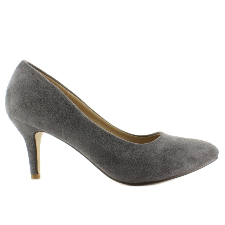 Niedrige Wildleder M246 Grey Pumps grau 1