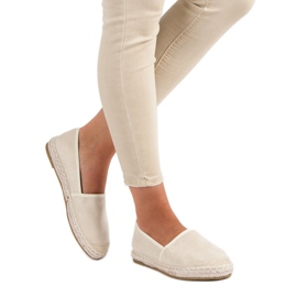 Nio Nio Beige Wildleder-Espadrilles 1