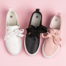 Seastar Stilvolle Sneakers mit einem Band gebunden rosa 1
