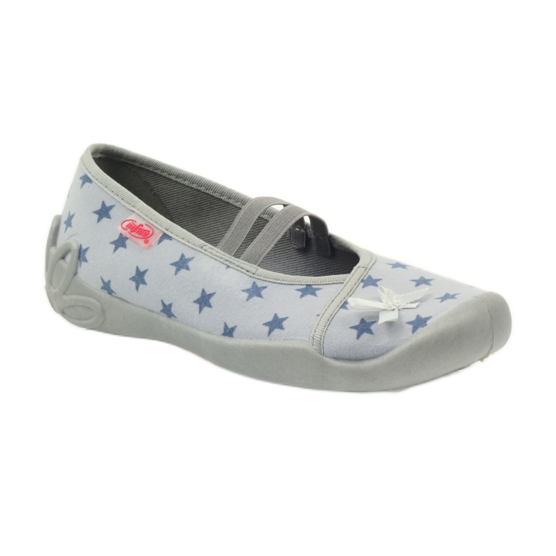 Graue Befado 116y230 Hausschuhe mehrfarbig 1