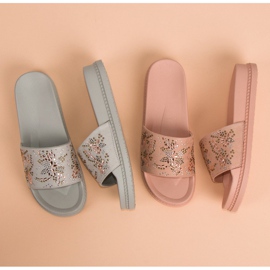 Flip-Flops für Damen grau 2