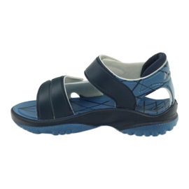 Blaue Sandalen Rider Klett Kinderschuhe navy blau 2