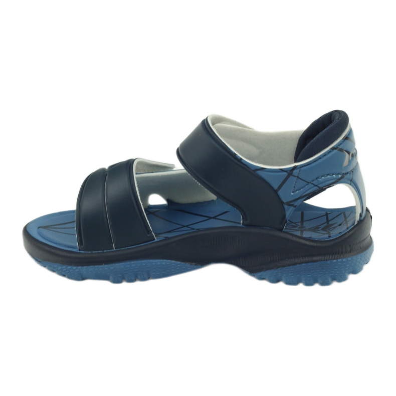 Blaue Sandalen Rider Klett Kinderschuhe navy blau 2