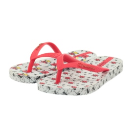 Hausschuhe Kinderschuhe Ipanema 81264 Flip-Flops für Wasser weiß rot 4