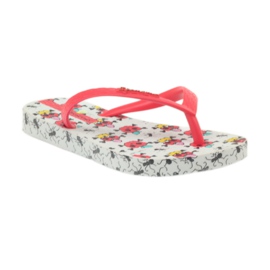 Hausschuhe Kinderschuhe Ipanema 81264 Flip-Flops für Wasser weiß rot 2