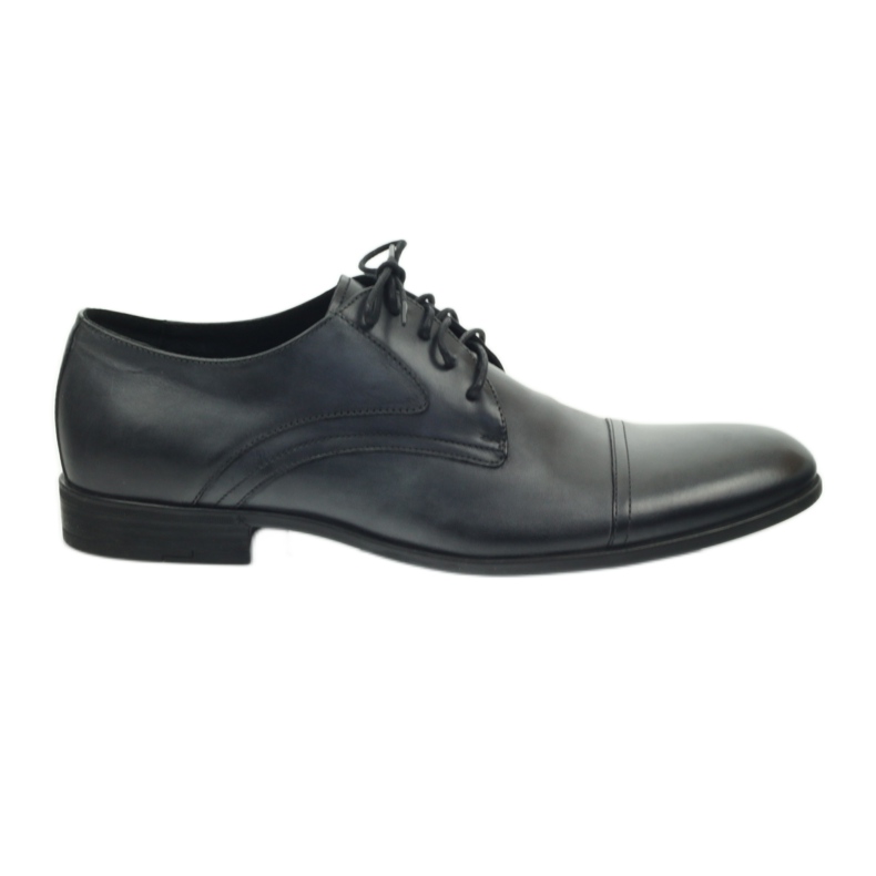 Schuhe Herren Lederschuhe Pilpol 1674 grau 1