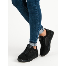 Mckeylor Schwarz gebundene Sportschuhe 2