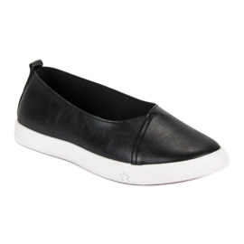 Slip-on-Sneakers schwarz 1