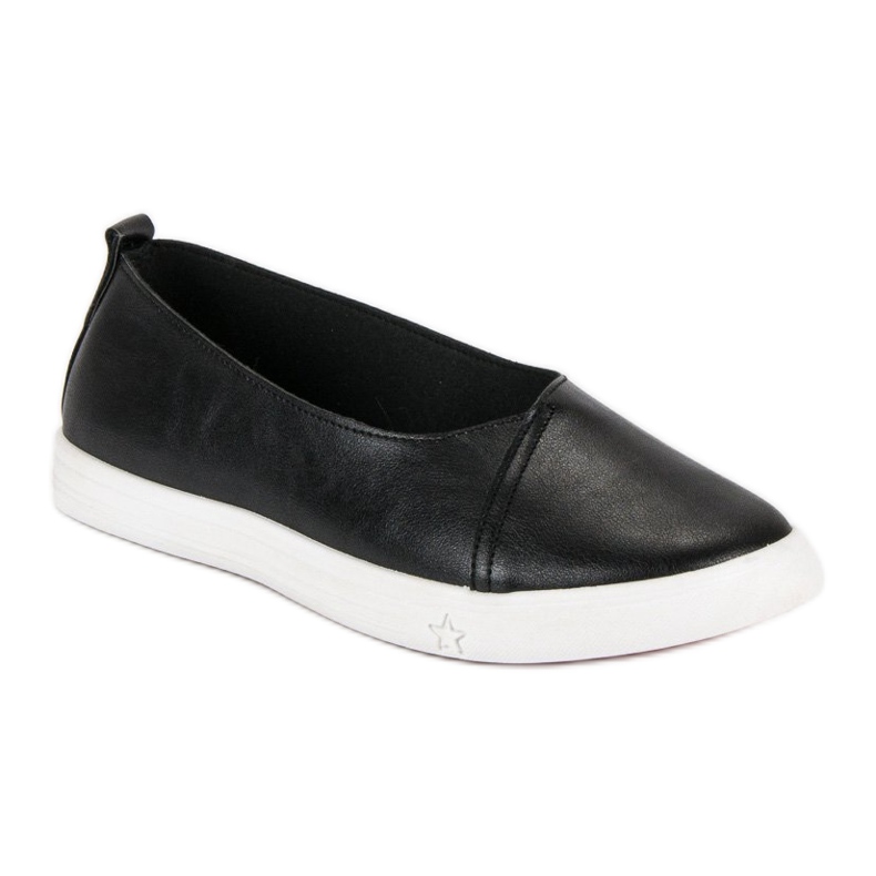 Slip-on-Sneakers schwarz 1