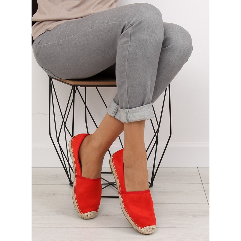 Klassische rote Espadrilles BB05P Rot 1