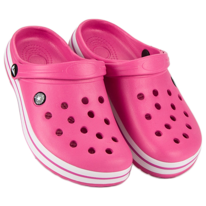 American Club Rosa Gartenpantoffeln 2