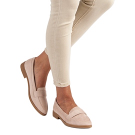 Small Swan Wildleder-Loafer braun 2