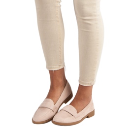 Small Swan Wildleder-Loafer braun 1