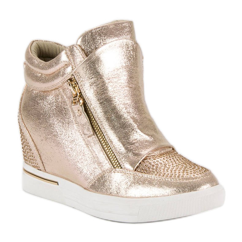 Stilvolle Turnschuhe, Turnschuhe gelb mehrfarbig 1