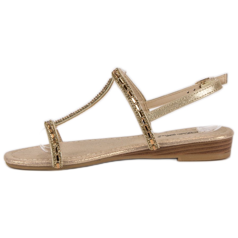 Bello Star Goldene Sandalen für Damen 2