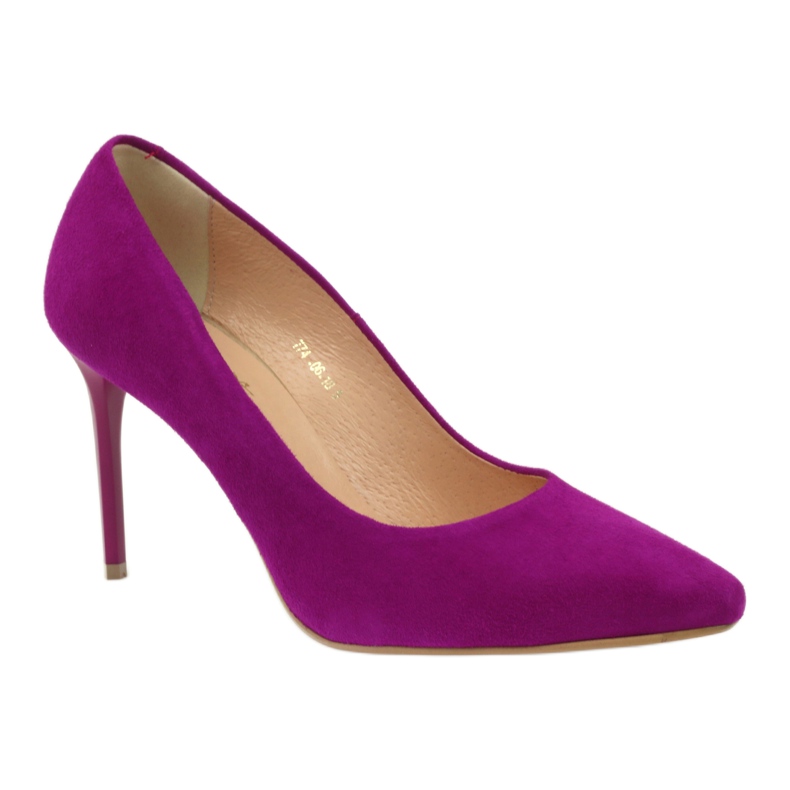 Pumps auf Anstecknadel Espinto 774 fuchsia rosa 1