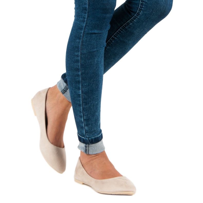 Seastar Ballerinas aus Wildleder beige 2