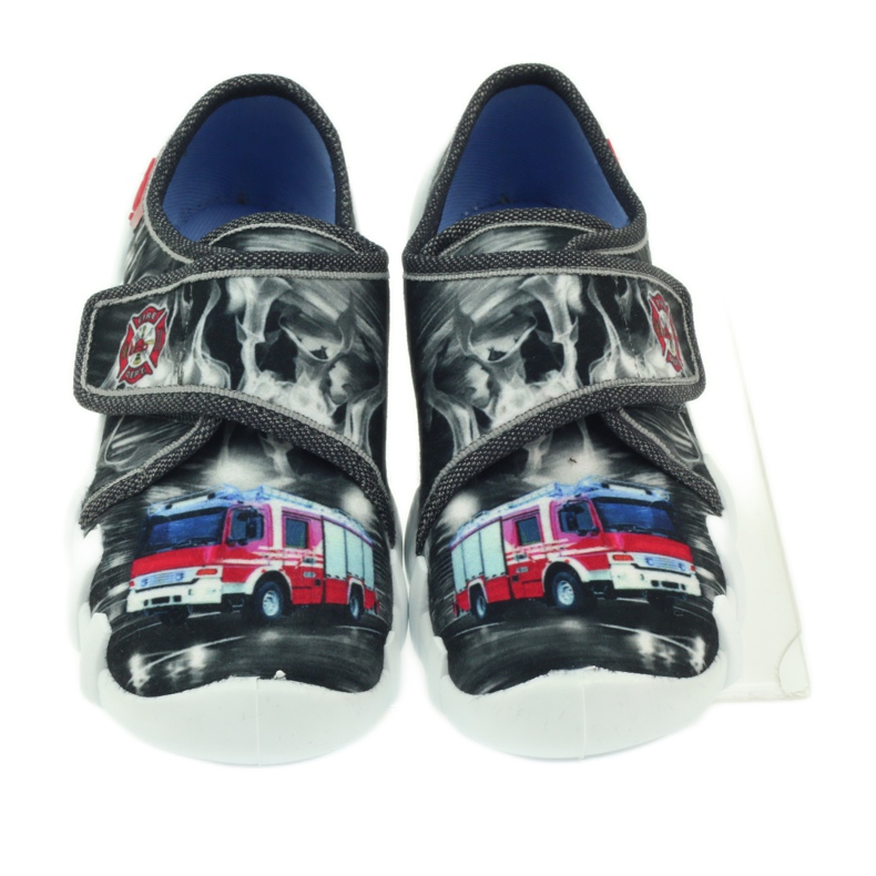 Befado Kinderschuhe Hausschuhe Turnschuhe 273x240 weiß schwarz blau rot 3