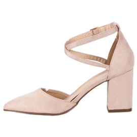 Seastar Pumps mit Gürtel beige 1