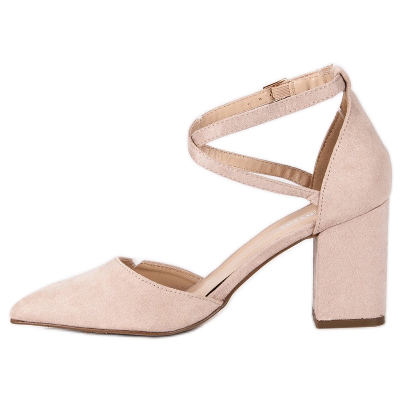 Seastar Pumps mit Gürtel beige 1