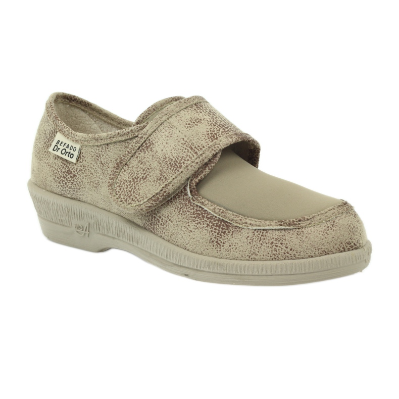 Befado Damen-Gesundheitshalbschuhe 984D013 beige 1