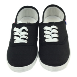 American Club schwarze Turnschuhe Damenturnschuhe 4