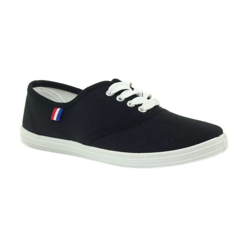 American Club schwarze Turnschuhe Damenturnschuhe 1
