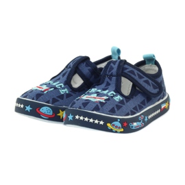 American Club Amerikanische Turnschuhe Kinderschuhe Lederinnensohle marineblau 3