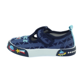 American Club Amerikanische Turnschuhe Kinderschuhe Lederinnensohle marineblau 2
