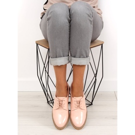 Mokassins mit Lederinnenseite 7153 Pink rosa 1