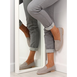 Weiche Loafer wie Kalbsleder 1182 grau 1