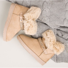 Seastar Mukluki mit Fell braun 1