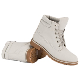 Klassische Trapper für Damen grau 2