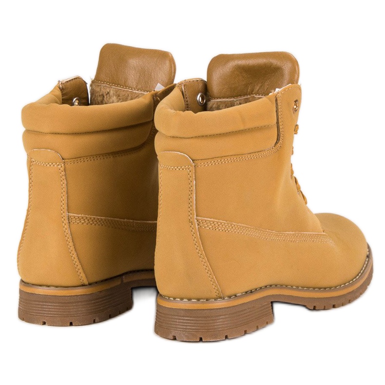 Klassische Trapper für Damen braun 2