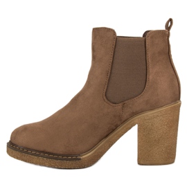 Seastar Stiefel mit Nieten braun 1